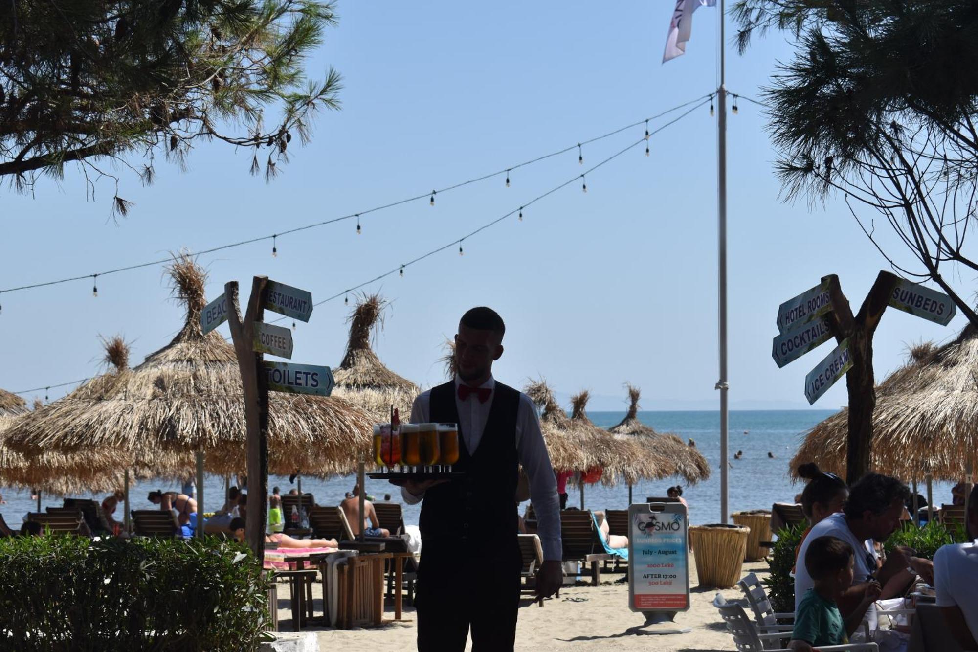 Cosmo Beach Hotel Durrës Exterior foto